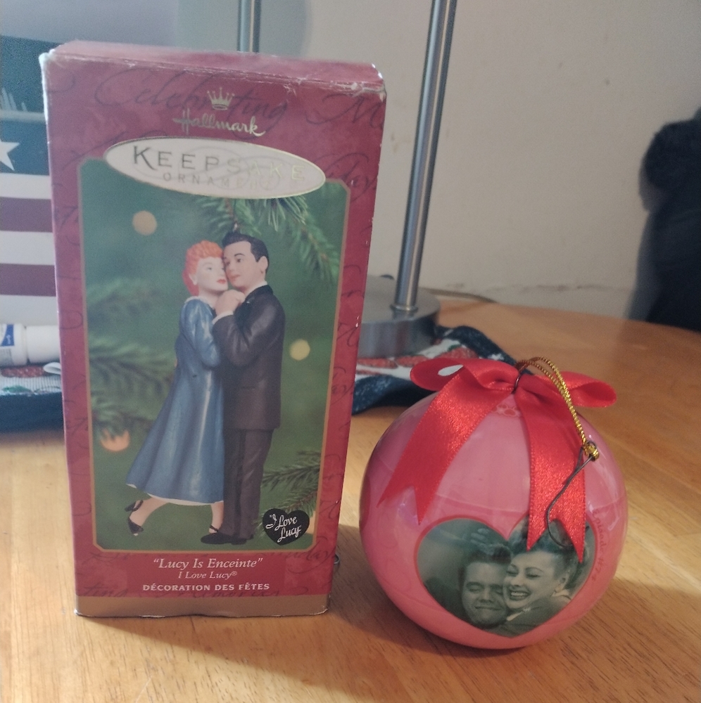 I love Lucy ornaments